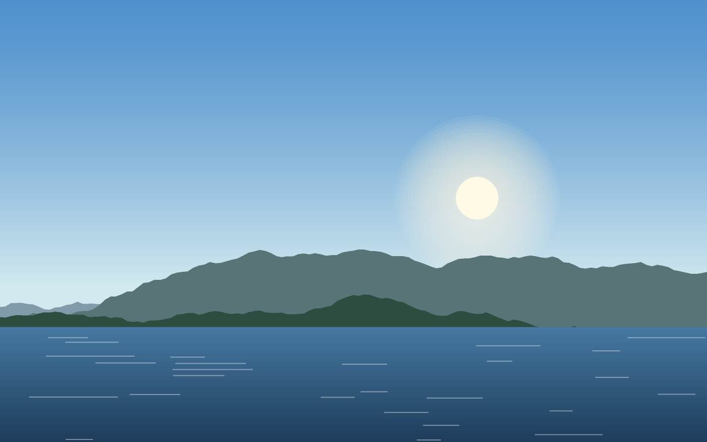 Landschaftsillustration