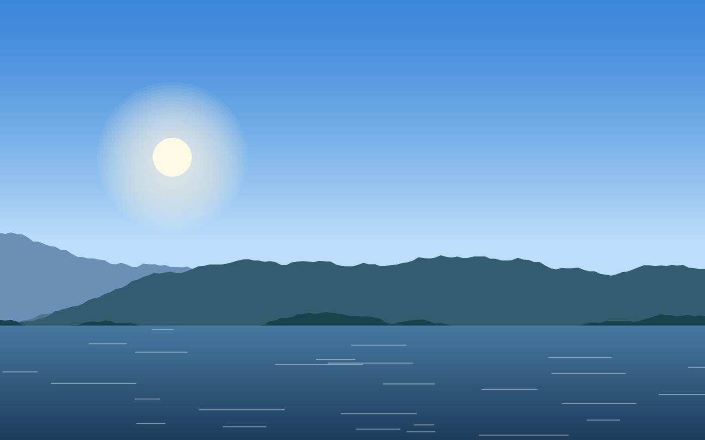 Ilustrace krajiny