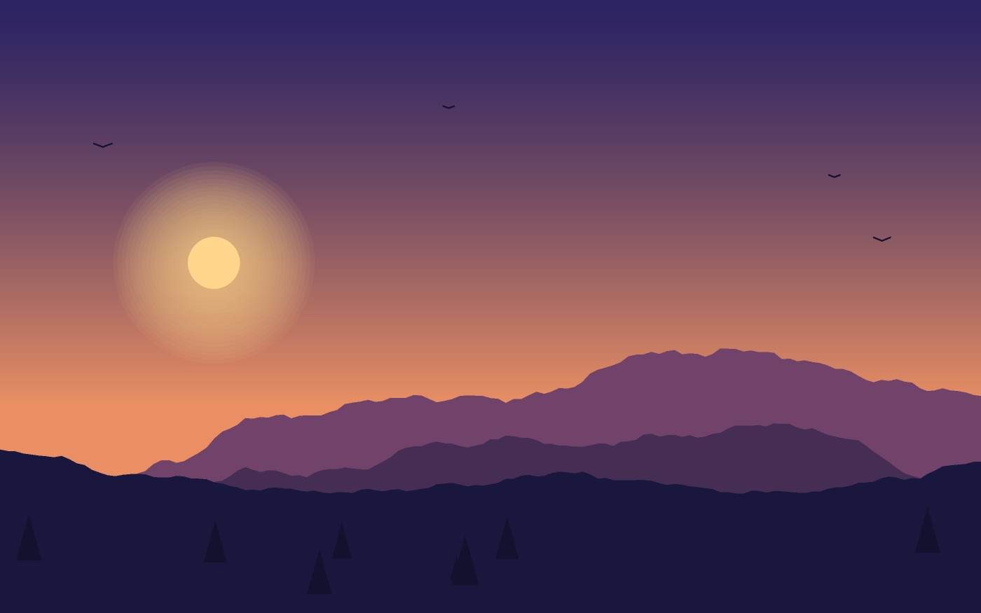 Illustration de paysage