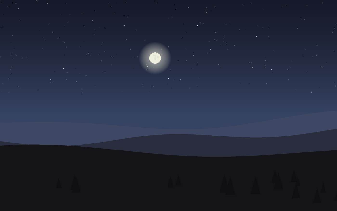 Illustrazione di un paesaggio