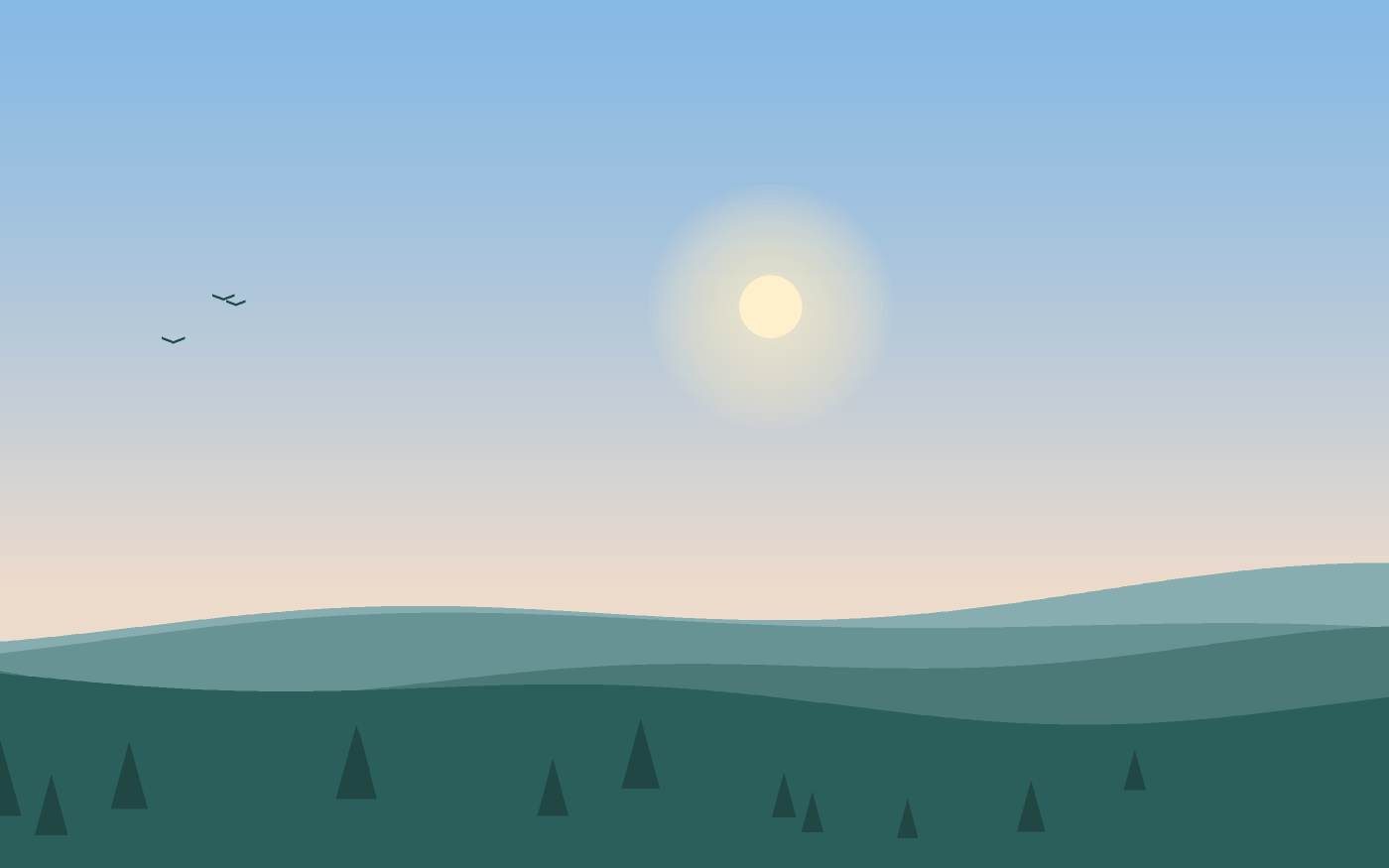 Landskapsillustration