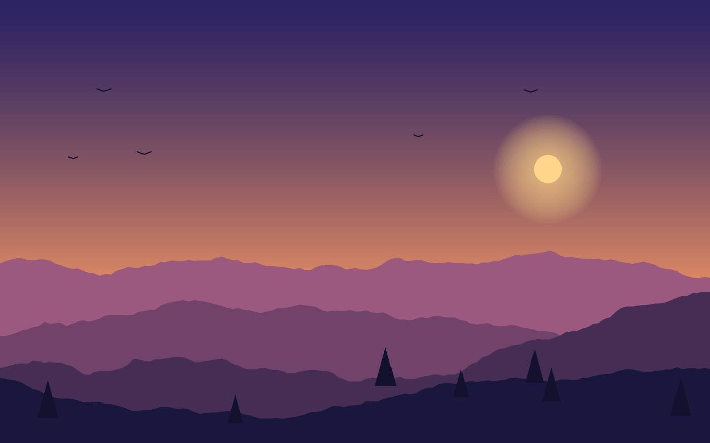Landscape illustration